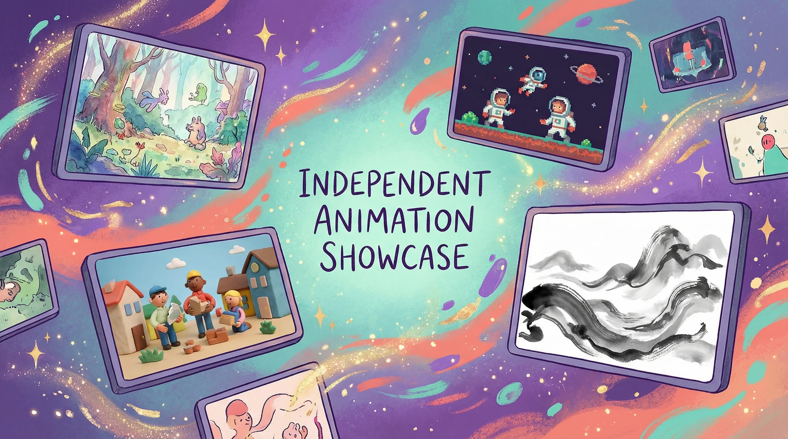 星际信使 - 独立3D动画短片 - 多风格动画作品展示